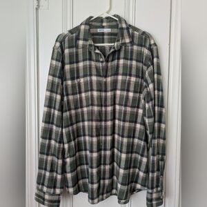 Sonoma Green Long Sleeve Flannel
